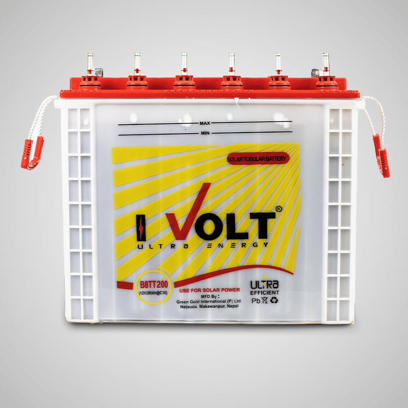 200Ah 12V C10 Battery (I-Volt)